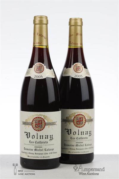 VOLNAY LES CAILLERETS 2005 - Michel Lafarge - 2 Bottles