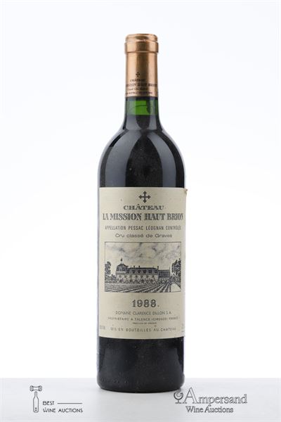 MISSION HAUT BRION 1988 - Mc - 1 Bottle