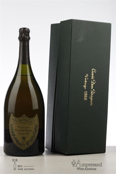 DOM PERIGNON 1988 - Moet et Chandon - 1 Magnum - Oc 1 - winestained giftbox
