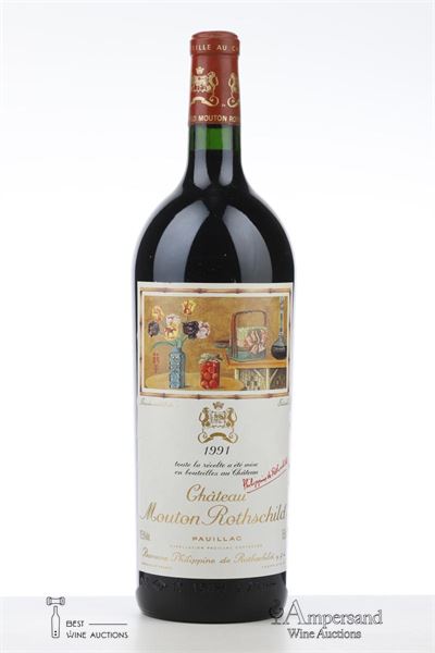 MOUTON ROTHSCHILD 1991 - Mc - 1 Magnum