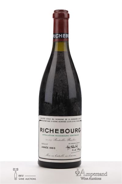 RICHEBOURG 1993 - Domaine de la Romanee Conti - 1 Bottle