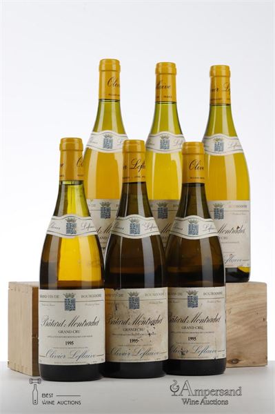 BATARD MONTRACHET 1995 - Olivier Leflaive - 6 Bottles
