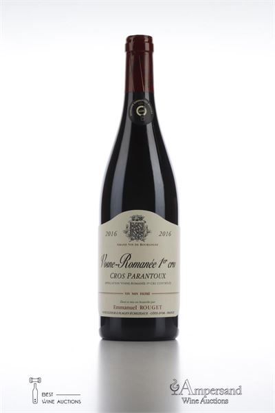 VOSNE ROMANEE CROS PARANTOUX 2016 - Emmanuel Rouget - 1 Bottle