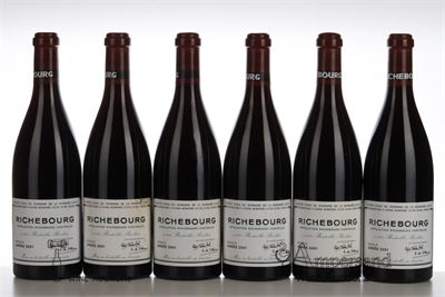 RICHEBOURG 2001 - Domaine de la Romanee Conti - 6 Bottles - Owc 6