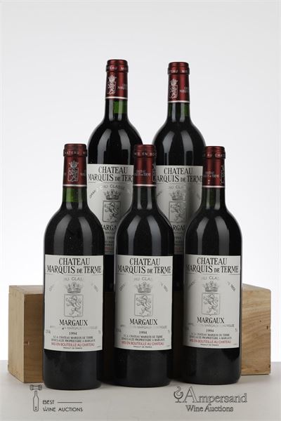 MARQUIS DE TERME 1994 - Mc - 5 Bottles