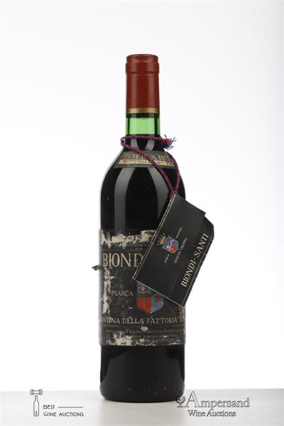 BRUNELLO DI MONTALCINO RISERVA IL GREPPO 1975 - Biondi Santi - Reconditioned in 2002 - 1 Bottle