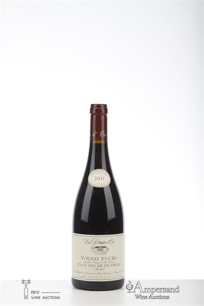 VOLNAY CLOS DES 60 OUVREES  2011 - La Pousse D'or - 1 Bottle