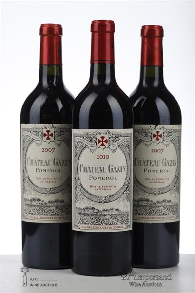 GAZIN MIXED 2*2007 + 1*2010 - Mc - 3 Bottles