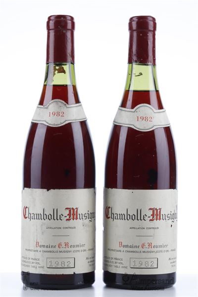 CHAMBOLLE MUSIGNY 1982 - Georges Roumier - 2 Bottles