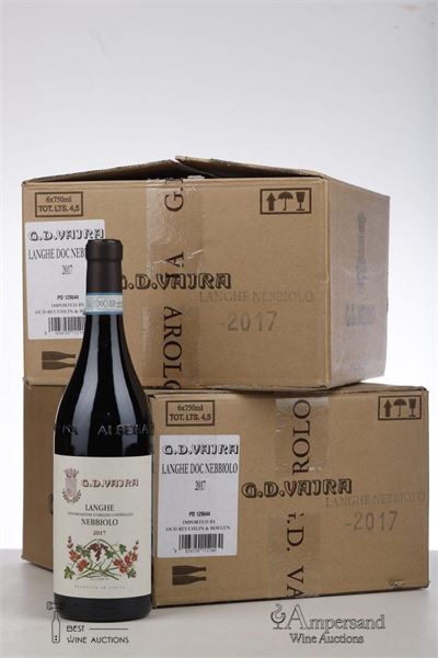 LANGHE NEBBIOLO 2017 - G.D. Vajra - 12 Bottles - Oc 6
