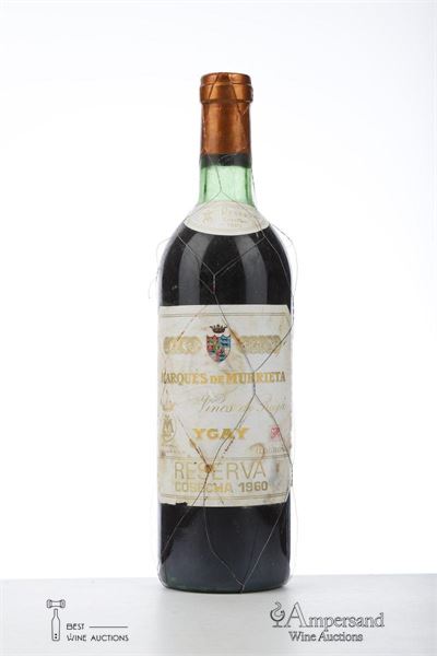 YGAY RESERVA 1960 - Marques de Murrieta - 1 Bottle