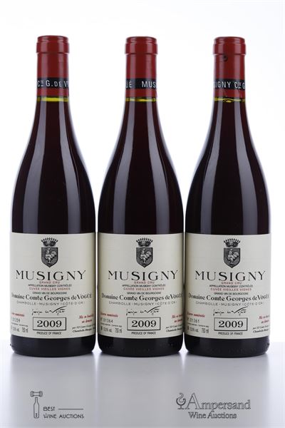 MUSIGNY VIEILLES VIGNES 2009 - Comte de Vogue - 3 Bottles