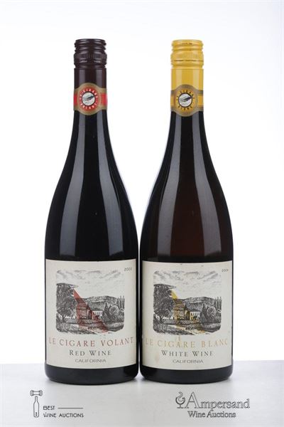 MIXED LE CIGARE VOLANT 2003 + 2004 BLANC  - Bonny Doon Vineyard - 2 Bottles