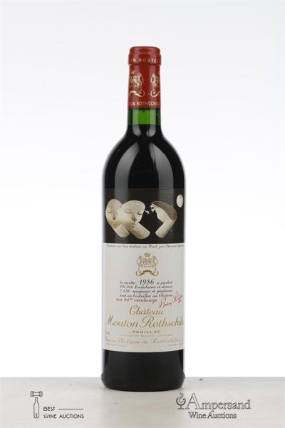 MOUTON ROTHSCHILD 1986 - Mc - 1 Bottle