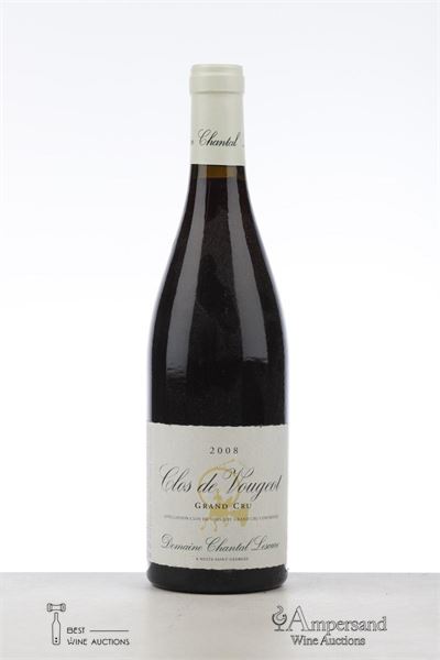 CLOS VOUGEOT 2008 - Chantal Lescure - 1 Bottle