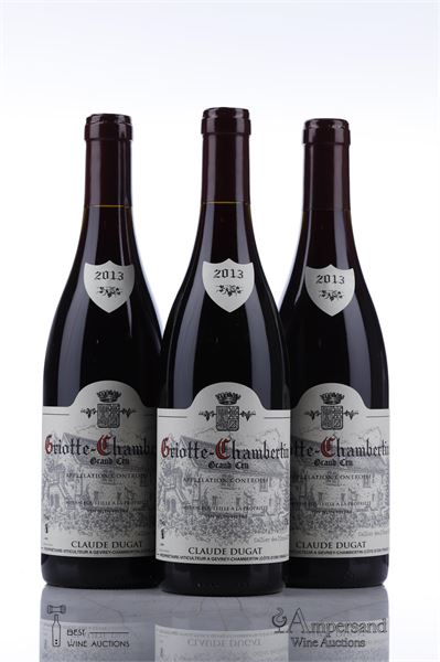 GRIOTTE CHAMBERTIN 2013 - Claude Dugat - 3 Bottles