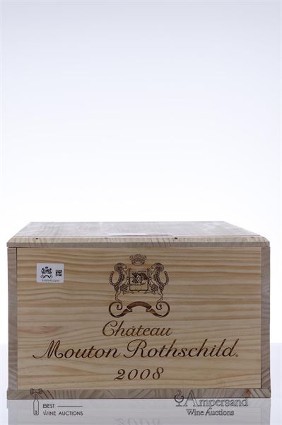 MOUTON ROTHSCHILD 2008 - 12 Bottles - Owc 12