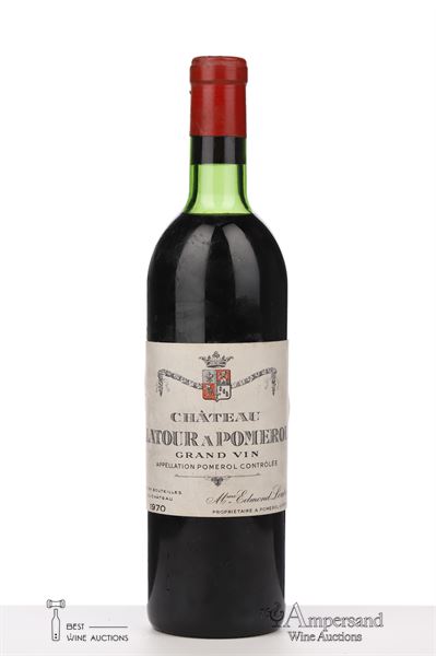 LATOUR A POMEROL 1970 - Mc - 1 Bottle