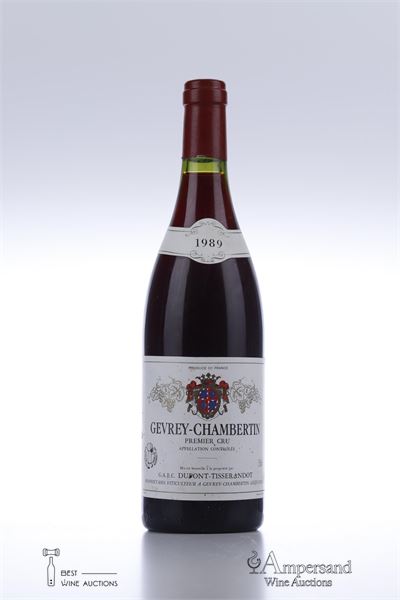 GEVREY CHAMBERTIN 1 ER CRU 1989 - Dupont Tisserandot - 1 Bottle