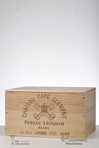 PAPE CLEMENT BLANC 2022 - Mc - 6 Bottles - Owc 6