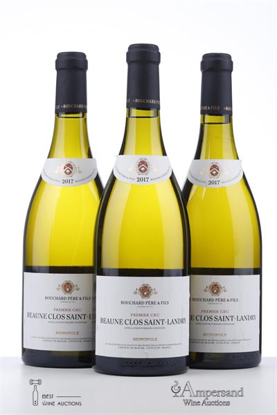 BEAUNE BLANC CLOS SAINT LANDRY 2017 - Bouchard - 3 Bottles