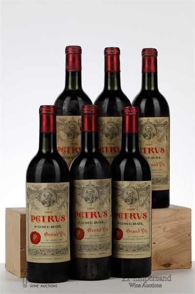 PETRUS 1960  - 6 Bottles