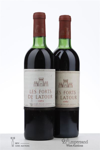 LES FORTS DE LATOUR 1972 - Mc - 2 Bottles