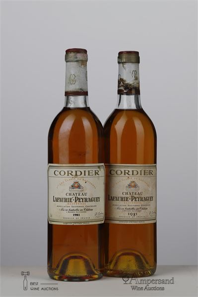 LAFAURIE PEYRAGUEY 1981 - Mc - 2 Bottles