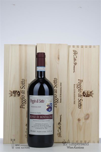 ROSSO DI MONTALCINO 2020 - Poggio di Sotto - 3 Magnums