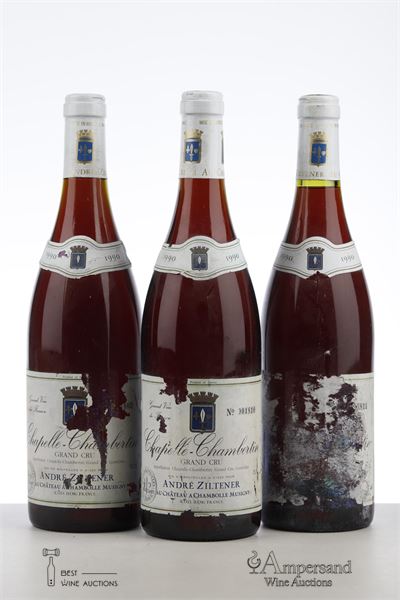 CHAPELLE CHAMBERTIN 1990 - André Ziltner - 3 Bottles