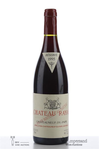 CHATEAUNEUF DU PAPE RAYAS 1995 - Reynaud - 1 Bottle