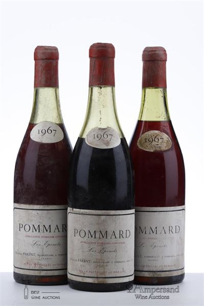 POMMARD LES EPENOTS 1967 - Parent - 3 Bottles
