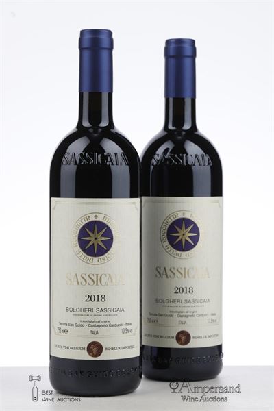 SASSICAIA 2018 - Tenuta San Guido - 2 Bottles