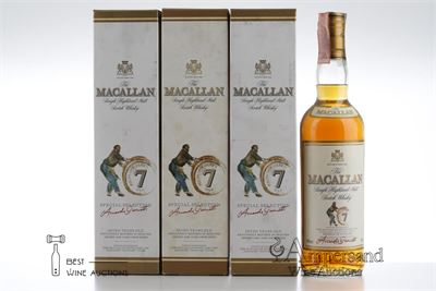 MACALLAN 7 Y - Giovinetti - Alc 40% - 3 Bottles - Oc 1