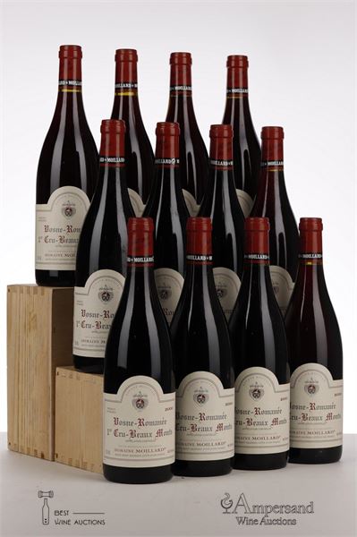 VOSNE ROMANEE LES BEAUX MONTS 2000 - Moillard - 12 Bottles