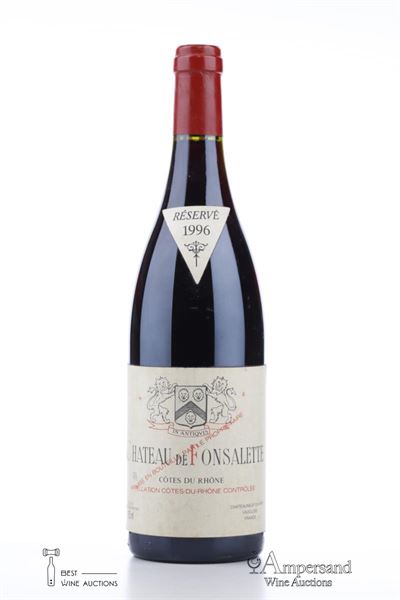 DE FONSALETTE 1996 - Chateau de Fonsalette - 1 Bottle