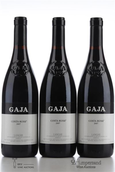 COSTA RUSSI 2007 - Gaja - 3 Bottles