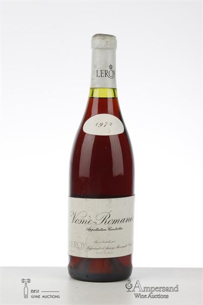 VOSNE ROMANEE 1972 - Maison Leroy - 1 Bottle