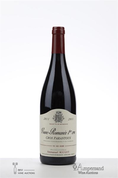 VOSNE ROMANEE CROS PARANTOUX 2011 - Emmanuel Rouget - 1 Bottle