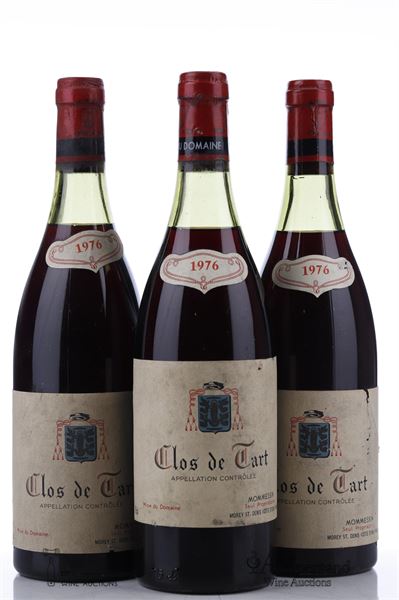 CLOS DE TART 1976 - Mommessin - 3 Bottles
