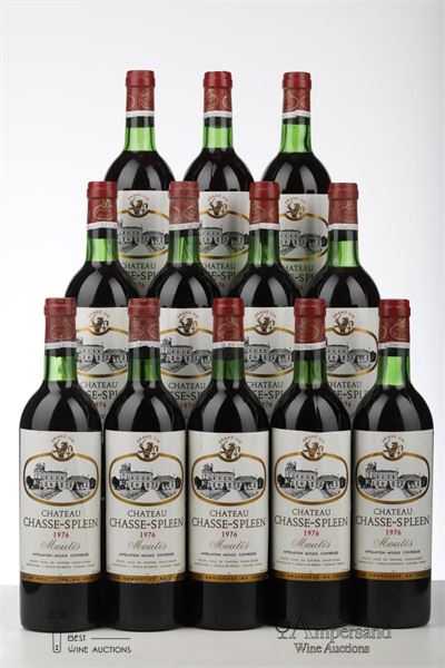 CHASSE SPLEEN 1976 - Mc - 12 Bottles - Owc 12