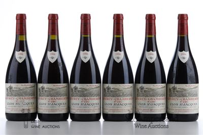 GEVREY CHAMBERTIN CLOS ST JACQUES Armand Rousseau 1996 - 6 Bottles