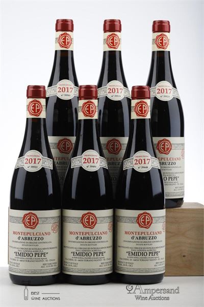 MONTEPULCIANO D'ABRUZZO 2017 - Emidio Pepe - 6 Bottles
