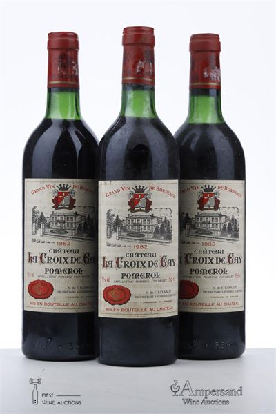 LA CROIX DE GAY 1982 - Mc - 3 Bottles