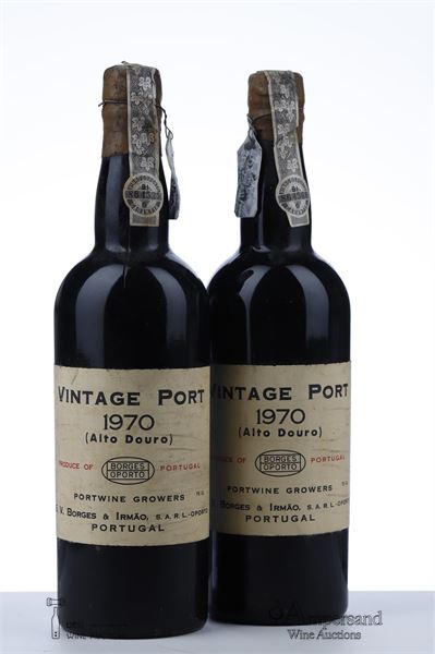 BORGES VINTAGE PORT 1970 - Borges - 2 Bottles