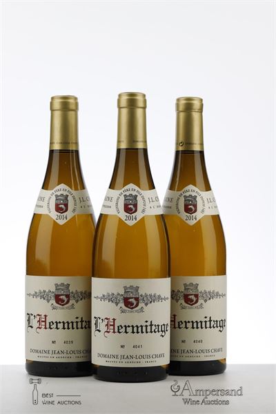 HERMITAGE BLANC 2014 - JL Chave - 3 Bottles