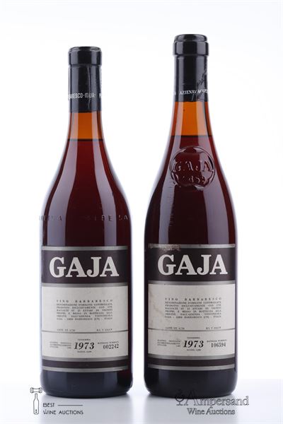 BARBARESCO 1973 - Gaja - 2 Bottles