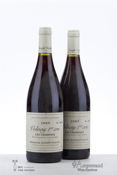 VOLNAY CHAMPANS 2009 - Joseph Voillot - 2 Bottles