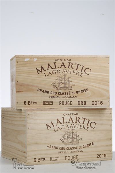 MALARTIC LAGRAVIERE 2016 - Mc - 12 Bottles - Owc 6