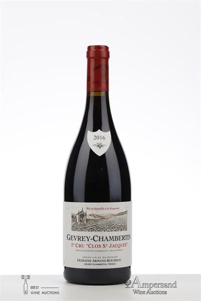 GEVREY CHAMBERTIN CLOS ST JACQUES 2016 - Armand Rousseau - 1 Bottle